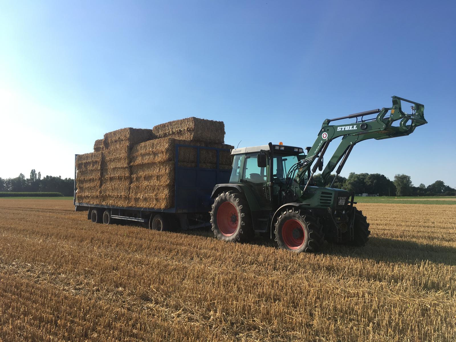 Traktor auf dem Biohof Drexler